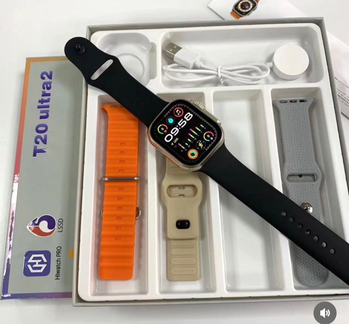 T20 ULTRA 4 IN 1 SMART WATCH