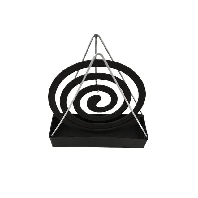 Iron Triangle Mosquito coil Holder wholesale High Quality Stand Usage Home Hotel Restaurant Incense Plate Safety