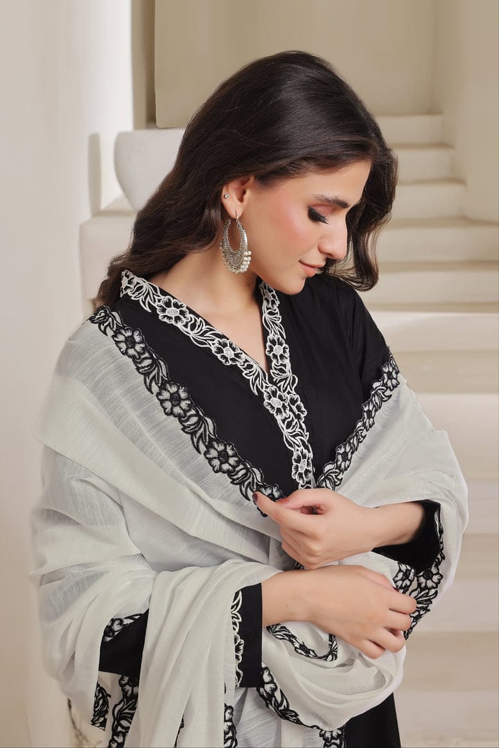 Eclipse Embroidered 3PC Lawn Dress