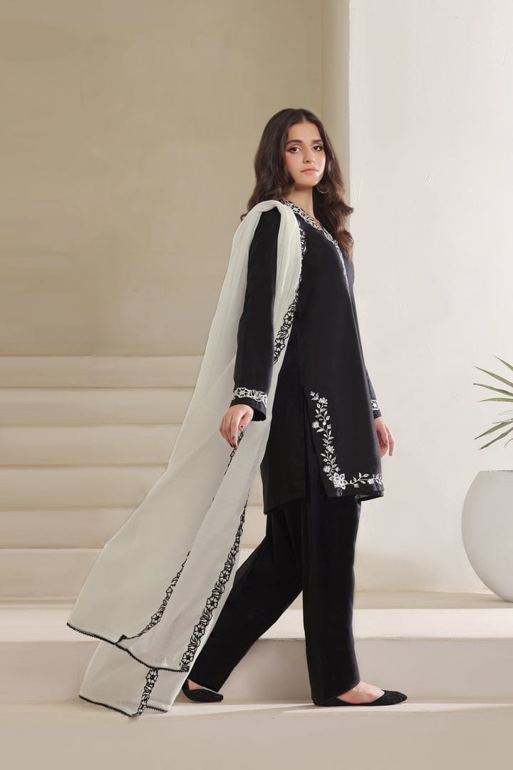 Eclipse Embroidered 3PC Lawn Dress