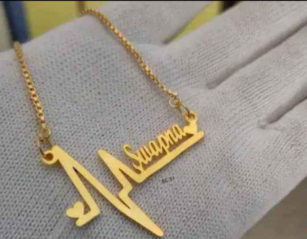 Personalized ENGLISH URDU  Name Custom Necklaces For Women Men Gold Silver Color Stainless Steel Chain Pendant Necklace Jewelry